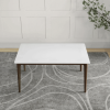 Lindsey Solid Wood White Top Dining Table