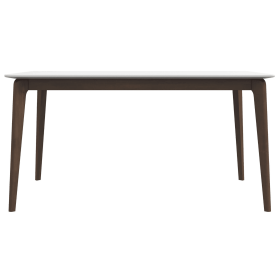 Lindsey Solid Wood White Top Dining Table