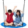 VEVOR Tree Swing 40 In Saucer Swing 750lbs Weight Capacity 900D Oxford Blue