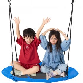 VEVOR Tree Swing 40 In Saucer Swing 750lbs Weight Capacity 900D Oxford Blue