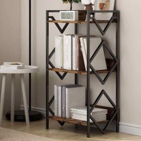 3-layer side table with storage rack, small space bedside table, bedroom, living room, entrance to foyer, easy to assemble, black