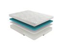 10-inch Full Size Bed Mattress Gel-Infused Memory Foam Mattress, Firm, White, Mattress in a Box