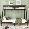 Metal Twin XL over Queen Bunk Bed for Teens and Adults,Space-Saving/Noise Reduced/No Box Spring Needed, Old SKU W1307S00019