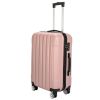 3-in-1 Multifunctional Large Capacity Traveling Storage Suitcase Luggage Set Rose Gold