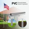 Telescopic Flag Pole Kit