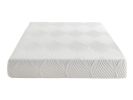 10-inch Full Size Bed Mattress Gel-Infused Memory Foam Mattress, Firm, White, Mattress in a Box