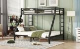 Metal Twin XL over Queen Bunk Bed for Teens and Adults,Space-Saving/Noise Reduced/No Box Spring Needed, Old SKU W1307S00019