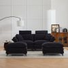 [New] Deep Seat Sectional Sofa, Comfortable Cloud Sofa with Ottomans, loveseat or 4-seater Sofa